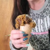 Mistressk Toilet Slave You Will Stroke While You Eat Soft Served Chocolate Cone