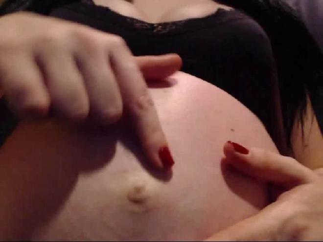 pregnancy induced outie bellybutton magdalena